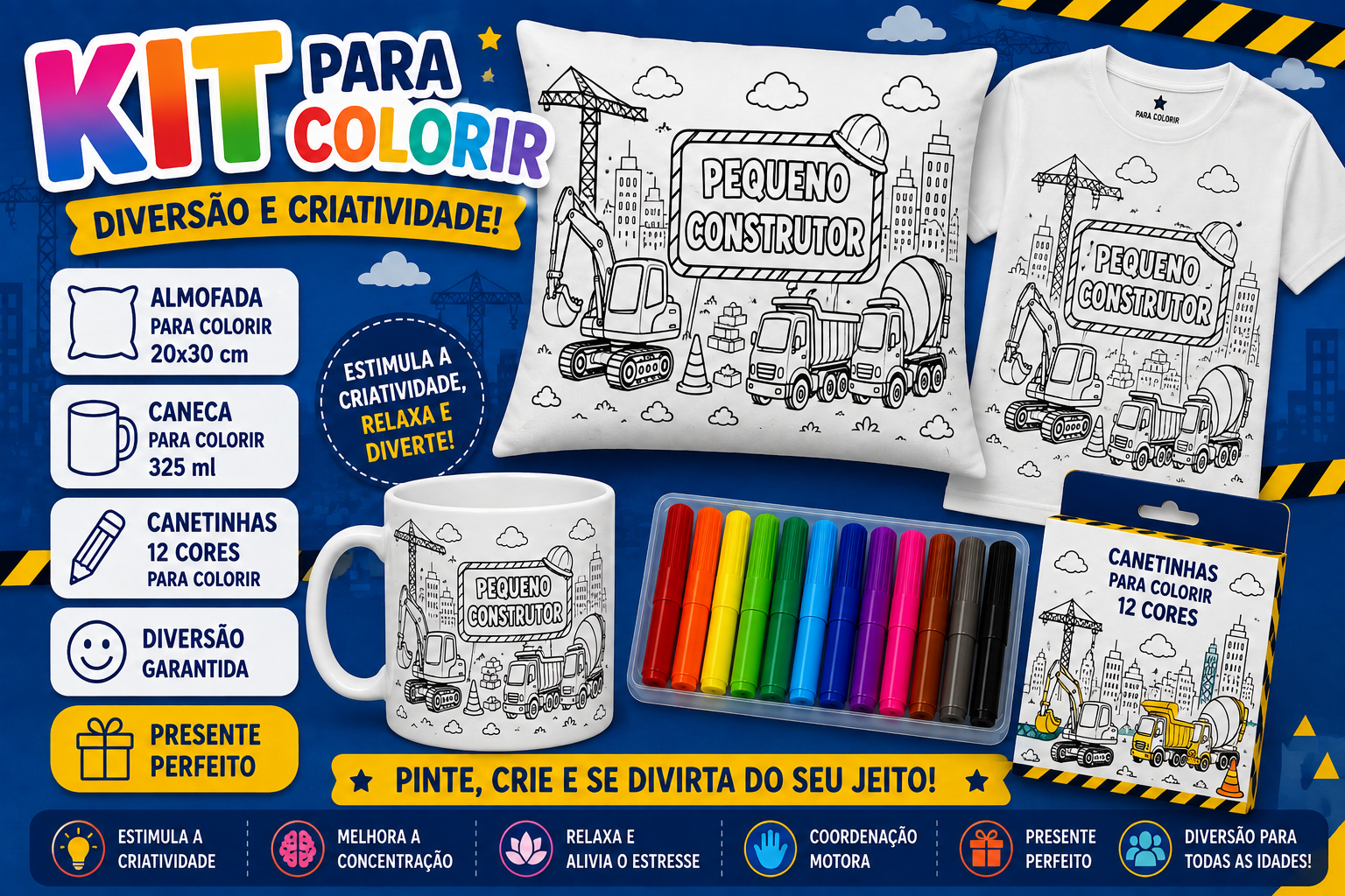 Kit tema construção